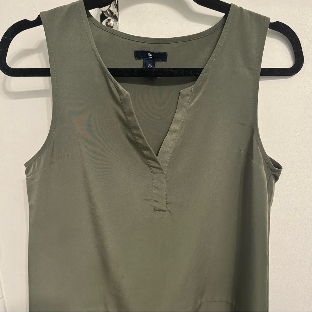 Gap forest dress silky dress with pockets